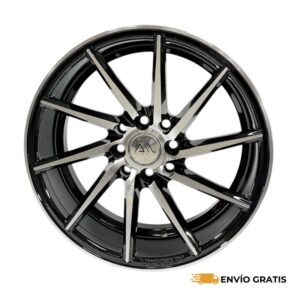 Rines 16" de aluminio 4x100/4x114.3 Modelo IH-CVT-1670-L (Juego de 4) Versa, March, Aveo, Gol, Yaris, Mazda 2 | SC0019758