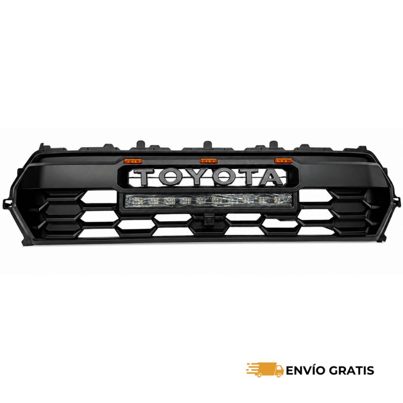 Parrilla para Tacoma 2024+ con Barra LED y Focos Ámbar – SC0019804