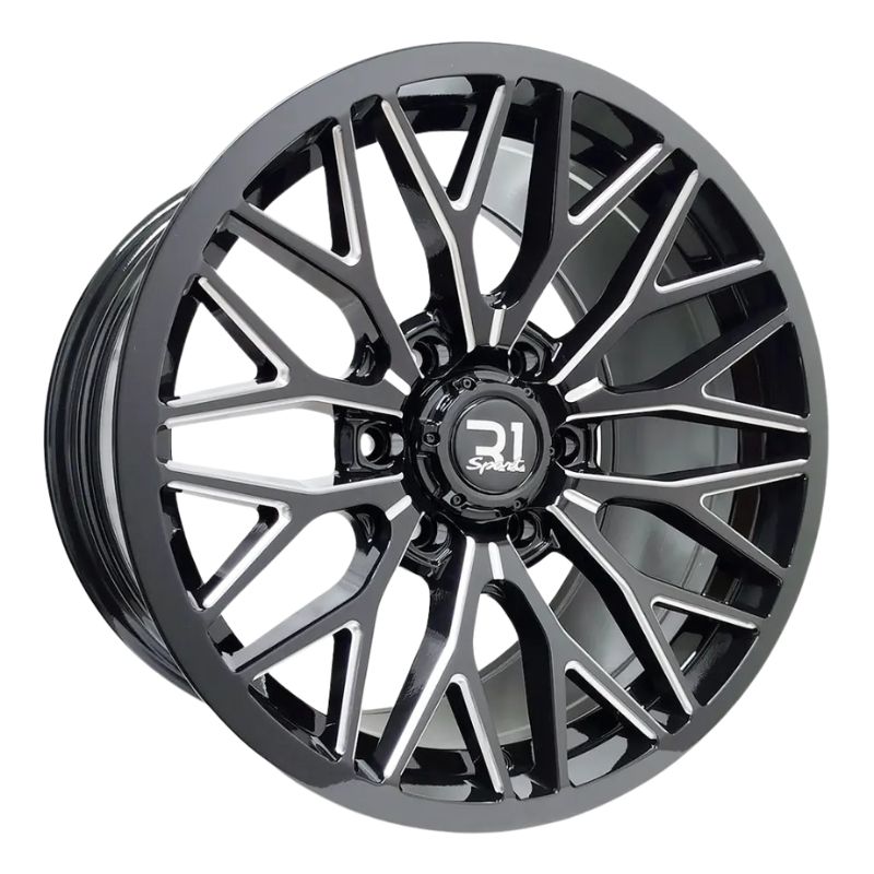 Rines 20" 6x139.7 R1 Sport Black Machine Face | Juego de 4 | SC0019820 - Imagen 2