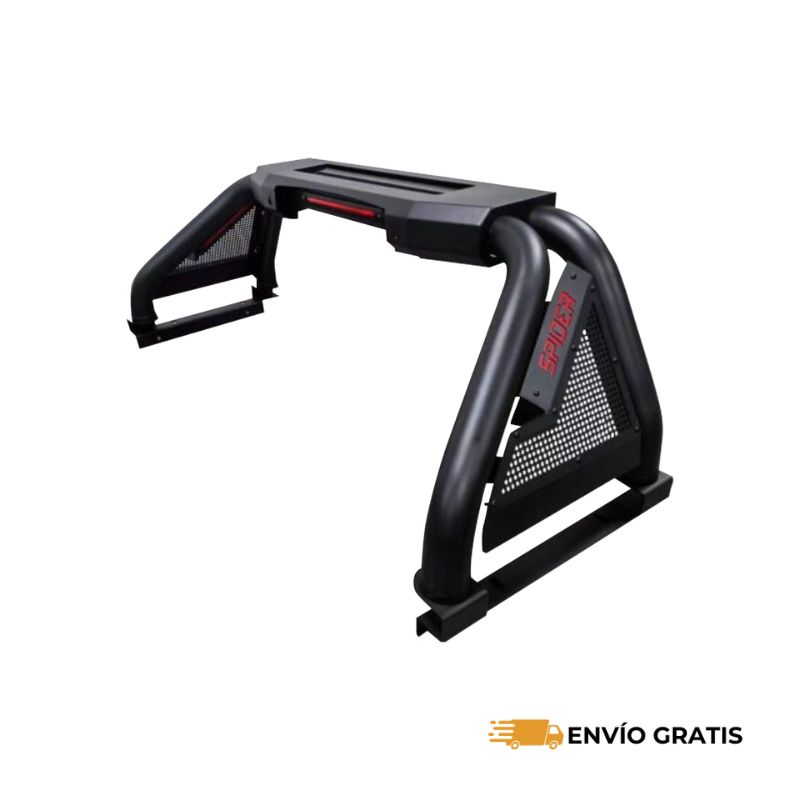 Roll Bar Spider con Barra LED Motorizada para Pick Up Mid Size | SC0019477
