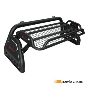 Roll Bar Spider con Canastilla para NP300, Hilux, Ranger, S10, D-Max  | SC0019665