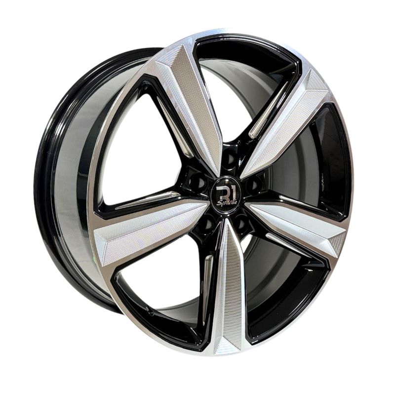 Rines 18" 5x114.3 R1 Sport Black Machine Face | Juego de 4 | SC0019818 - Imagen 2