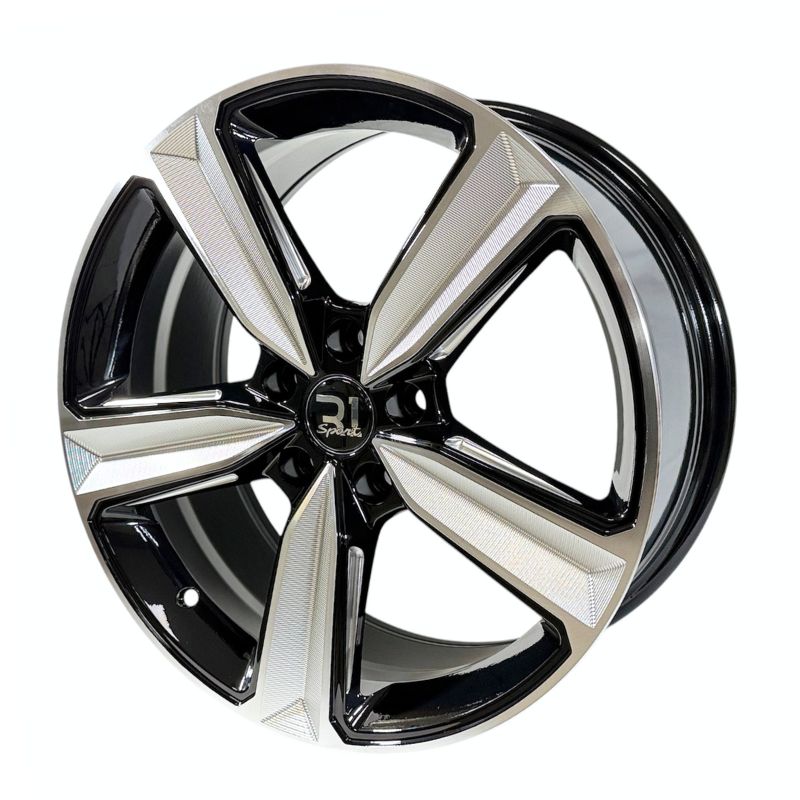 Rines 18" 5x114.3 R1 Sport Black Machine Face | Juego de 4 | SC0019818 - Imagen 4