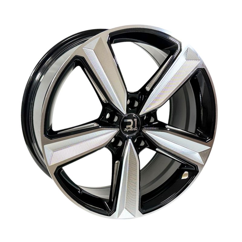 Rines 18" 5x114.3 R1 Sport Black Machine Face | Juego de 4 | SC0019818 - Imagen 5