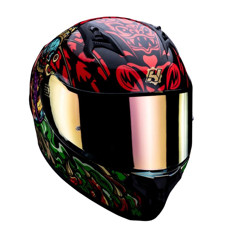 Casco Integral HAX Obsidian Mictlán - Talla XL | SC0019824 - Imagen 3
