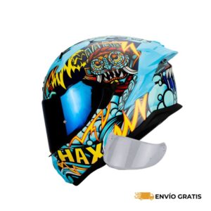 Casco Integral HAX Obsidian Tláloc - Talla L | SC0019826