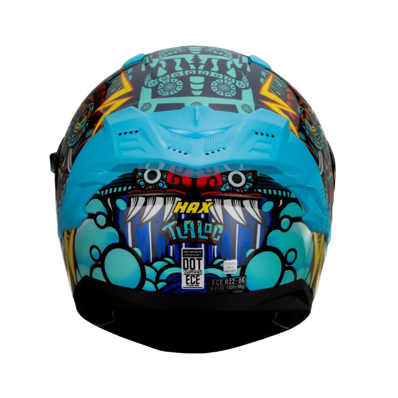 Casco Integral HAX Obsidian Tláloc - Talla L | SC0019826 - Imagen 3