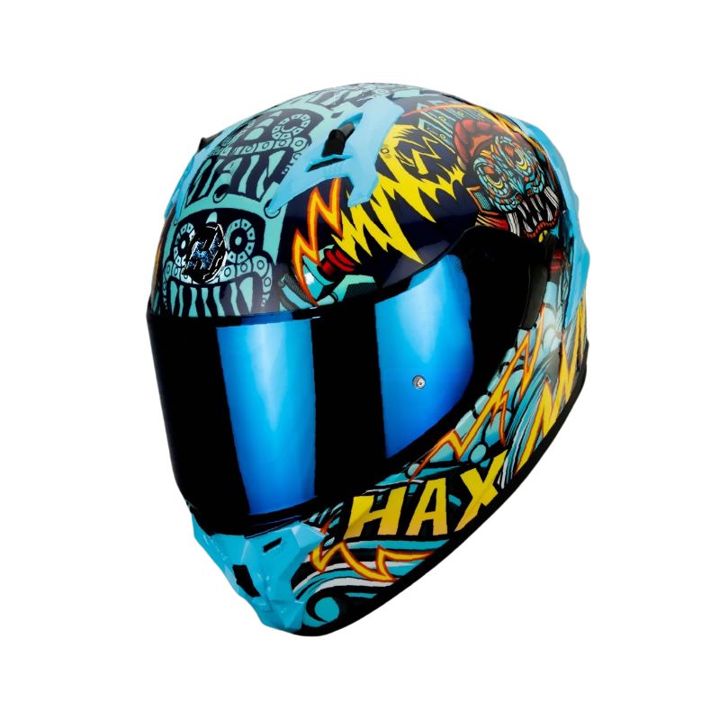 Casco Integral HAX Obsidian Tláloc - Talla L | SC0019826 - Imagen 5