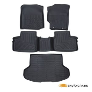 Tapetes de Uso Rudo para Toyota Yaris Sedán 2024-2026 | 4 Piezas | SC0019406