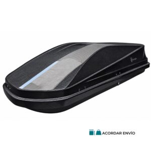 Caja Portaequipaje 600L Spider - Textura Fibra de Carbono | SC0019780