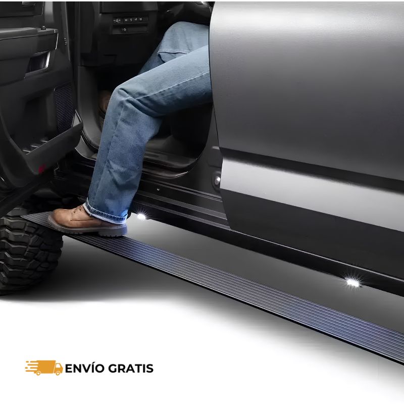 Estribos Eléctricos RealTruck VoltStep para Hilux / Frison T6 / Frison T8 | 20443180PC | SC0019901