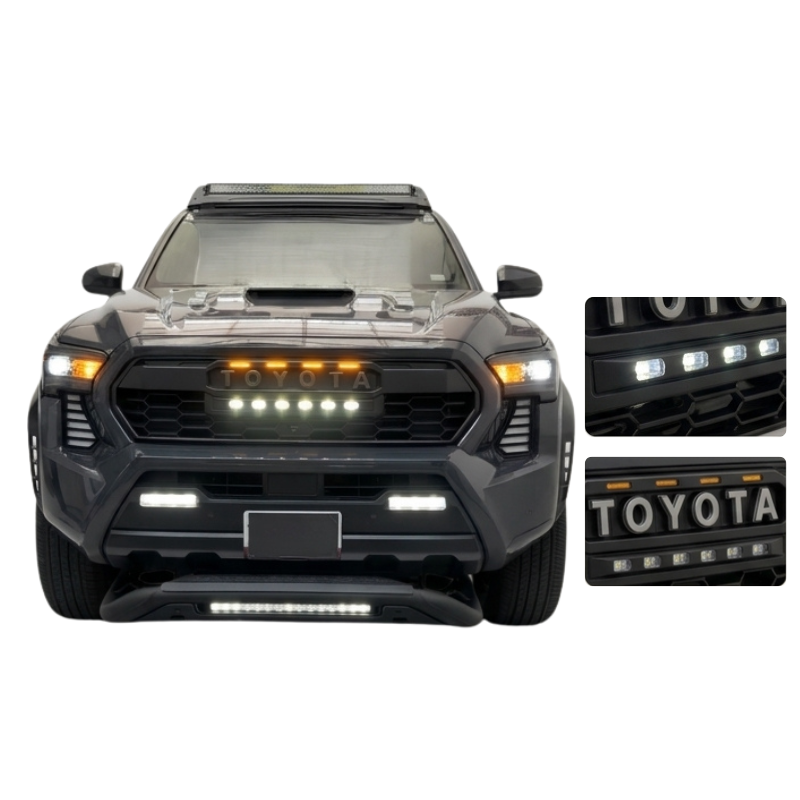 Parrilla para Tacoma con Barra LED Blanca y Focos Ámbar 2024+ | SC0019903 - Imagen 2