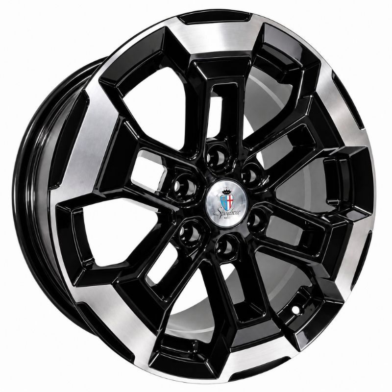 Rines 16" de aluminio para Frontier o Np300 16x8 6/114 – Black Diamond (Juego de 4) | SC0019090 - Imagen 2