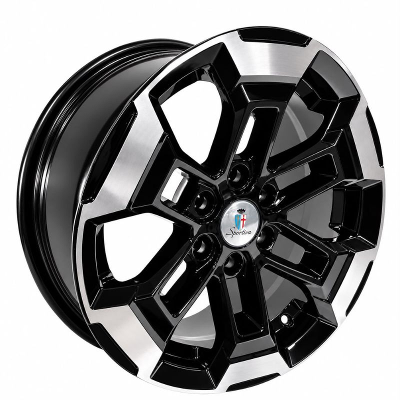 Rines 16" de aluminio para Frontier o Np300 16x8 6/114 – Black Diamond (Juego de 4) | SC0019090 - Imagen 3