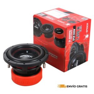 Subwoofer Spider de 8" Doble Bobina 2000 W – Modelo SR-W889PRO | SC0019777