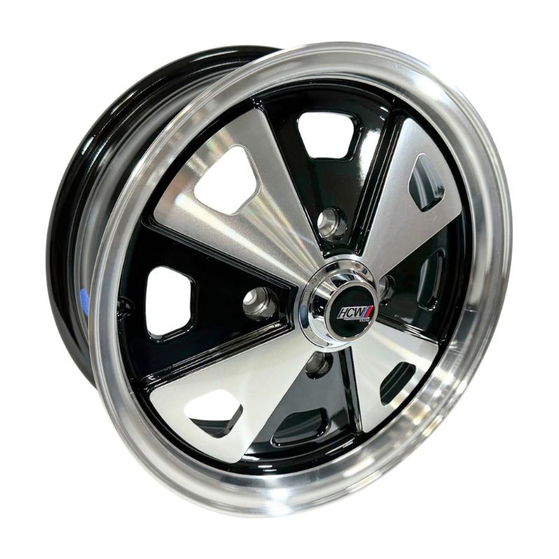 Rines 15" de aluminio 4-130 Negro/Plata para VW Sedán (Juego de 4) | SC0019904 - Imagen 4