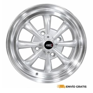 Rines 15" de aluminio Plata 4x130 para Vocho (Juego de 4) | SC0019907