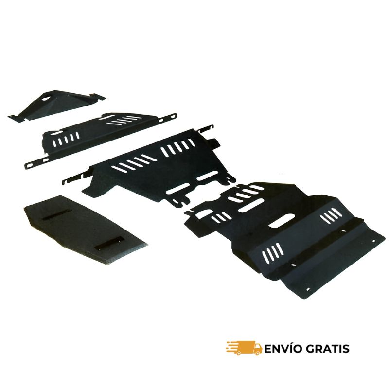 Kit de Placas Protectoras RealTruck de 5 Piezas para Hilux 2016-2026 | SC0019923